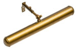 schilderijlamp pictura 32, brons, metaal