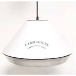 Hanglamp Jesse Vintage wit farmhouse 43