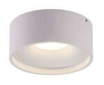 Orlando plafondlamp wit rond  1-lichts LED  PL ORLANDO WI 14 cm