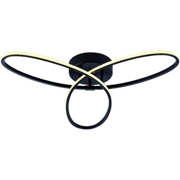 Superangebot: Deckenleuchte Spiral schwarz mit 3-Stufen-Dimmer