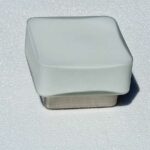 wandlamp dubro wit glas 11 x 11cm