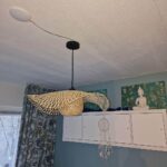 hanglamp hoed bamboe 65cm
