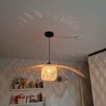 hanglamp hoed bamboe 75cm