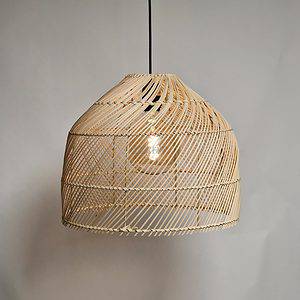 hanglamp riet mira 42cm naturel 510628