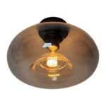 ceiling lamp donut smoke 28cm 232000 on the side