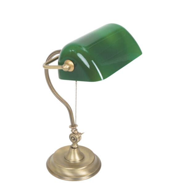 Bankers lampe Bordlampe Belana 7733BR Bronze