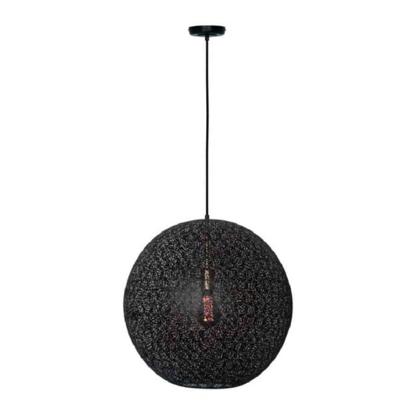 Hängelampe Bol schwarz gold Bert ORONERO 50cm h 1050 z