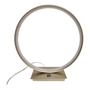 Tischleuchte Diaspro Mattgold 36cm T7520G