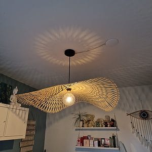 hanglamp hoed bamboe 100cm 2 sfeer 2