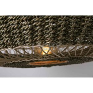 hanglamp riet rond reaal naturel 511012