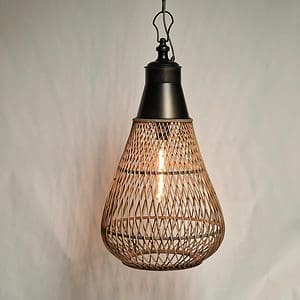 hanglamp riet metaal roberto h5288 40 70