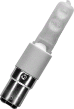 Umærket Halolux Ba15d 40W 230V MATT 14x63mm 6-64467-AM