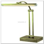 Tafellamp Matisse 42cm Brons T 7410 B pianolamp en burolamp met dimmer