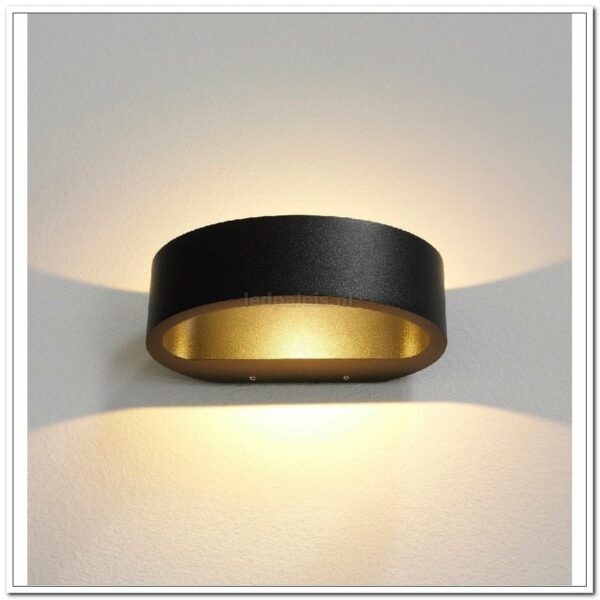 WL schwarz 1l "Sharp" 19br IP54 LED 7