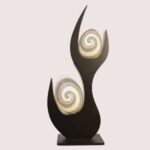 vloerlamp ei zwart 110x51x38