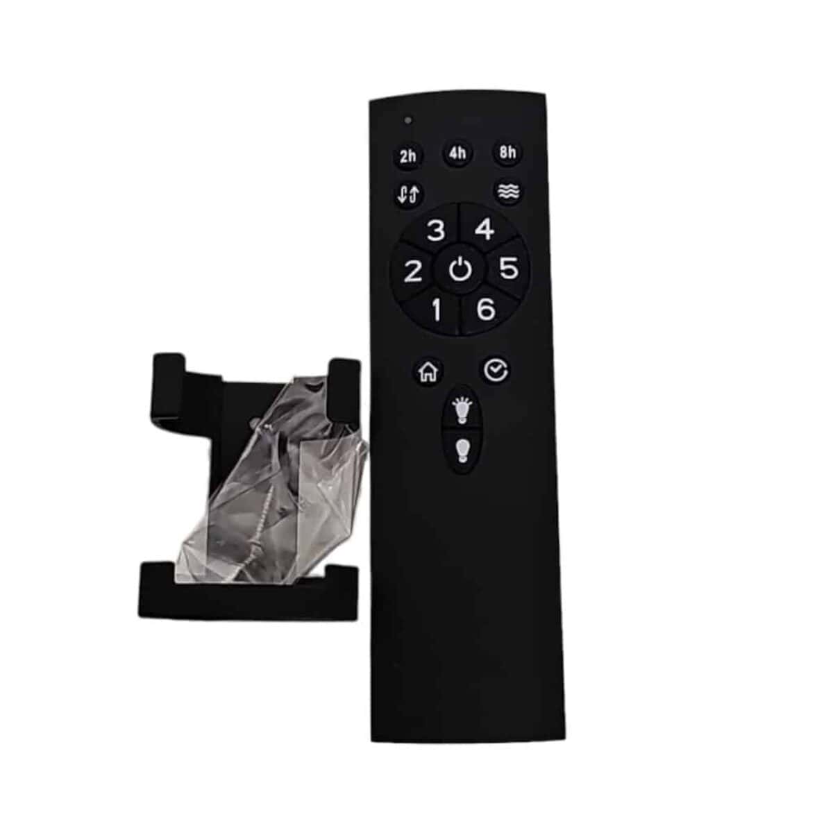 Universele afstandsbediening voor Lichy lampen met diverse instelmogelijkheden en verlichting knoppen.