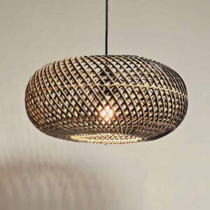 Geflechtlampe Streifen 40cm 510901 Hängelampe
