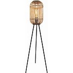 Vloerlamp Bamboe hout Malacca tripod S 5293 Z