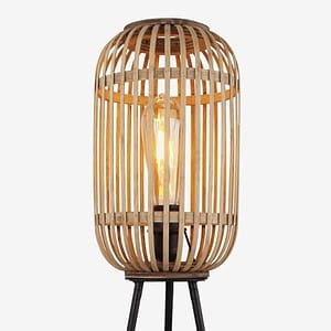 Stehleuchte Holz Malacca Stativ S 5293 z