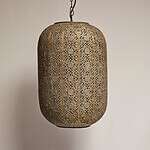 hanging lamp grasso antique gold h2020g