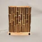 tafellamp hout rechthoek 30cm 15212 30