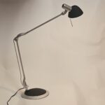 klemlamp bureaulamp zilver zwart g9 led 3 standen