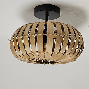 plafondlamp bamboe ufo 30cm_14