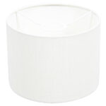 Abat-jour K3084QS Abat-jour en lin blanc K3084QS