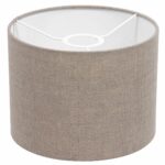 Abat-jour K3084RS Abat-jour en lin gris K3084RS