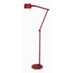 design vloerlamp sovrano rood hoog s 5742 r