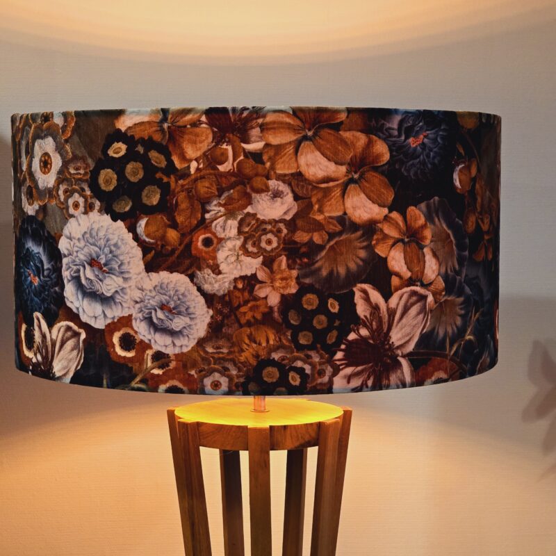 teak houten vloerlamp dioto 125cm