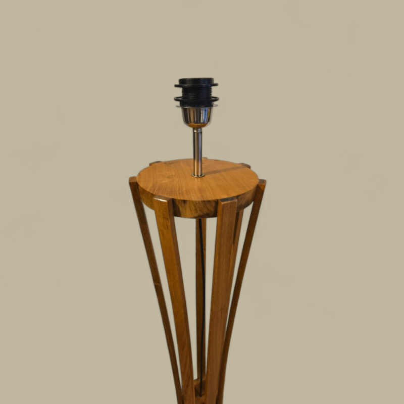 teak houten vloerlamp dioto 125cm