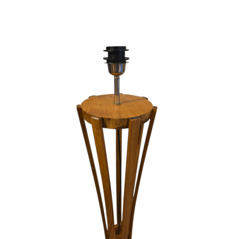 teak houten vloerlamp dioto 125cm