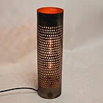 Tafellamp Forato bruin 1 lichts &Oslash;12,5 FREELIGHT T1601B