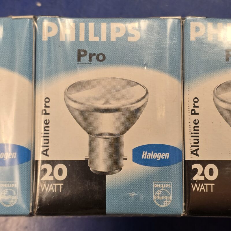 philips alluline pro 20w ba15d 12v 22gr fr halogen dimmable