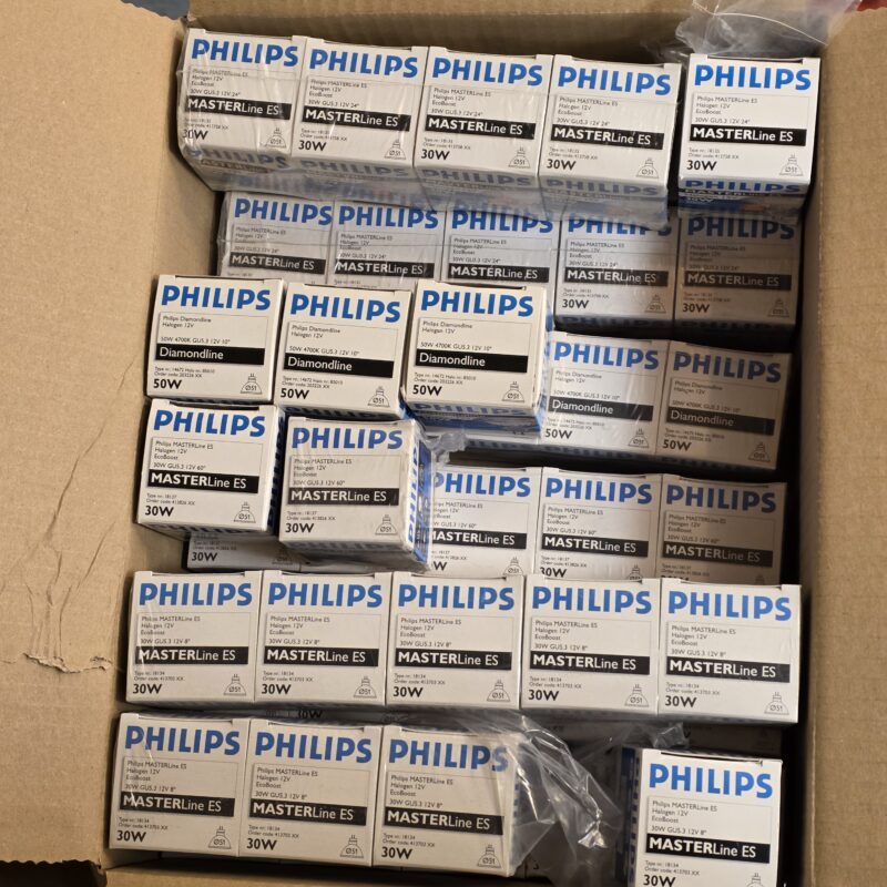 Philips halogène masterline es 12v 30w 8d 8 degrés 51mm 8711500413703