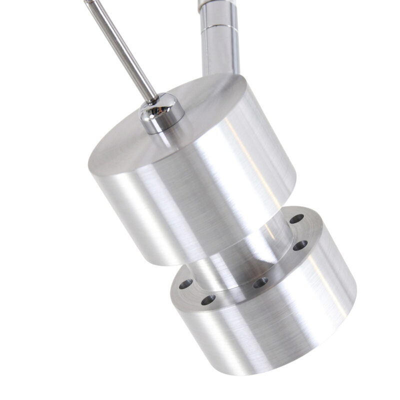 Spot 2 lumières Natasja 7902ST en acier avec ampoules GU10 - Image 3