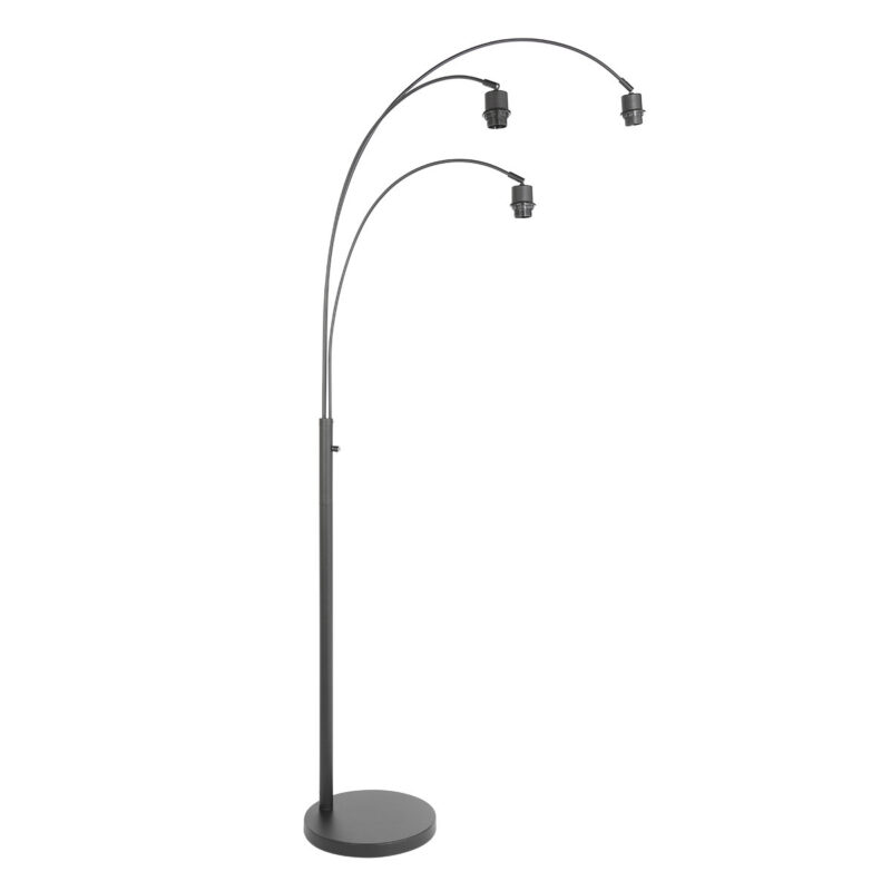 3-lys gulvlampe Sparkled Light 3821ZW uden skærme