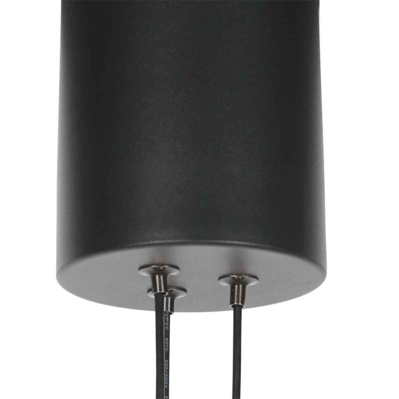8 Lichts zwarte ronde hanglamp Marcadore ø60 cm - Afbeelding 14