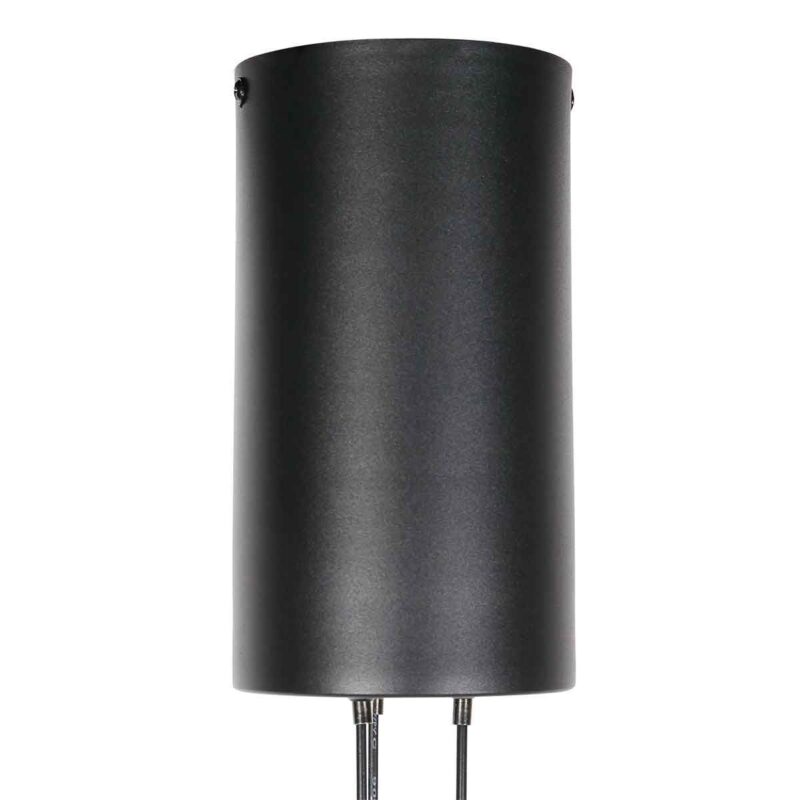 8 Lichts zwarte ronde hanglamp Marcadore ø60 cm - Afbeelding 6