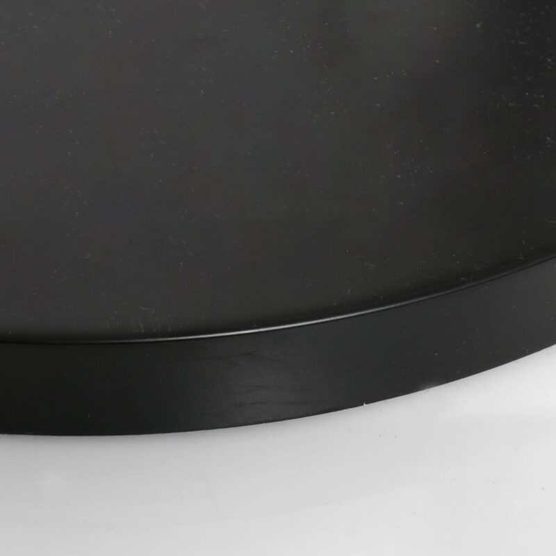 Zwarte vloerlamp / booglamp Sparkled Light 9900ZW met grijs linnen kap - Afbeelding 11