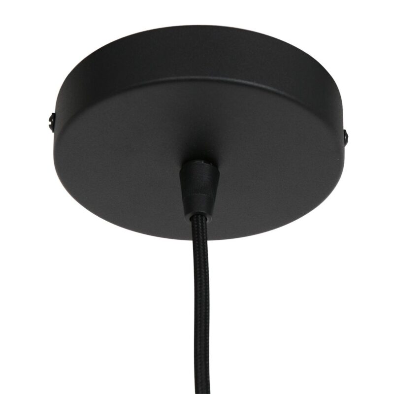 Bamboe met houten hanglamp Maze 7506ZW Zwart Bruin - Afbeelding 14