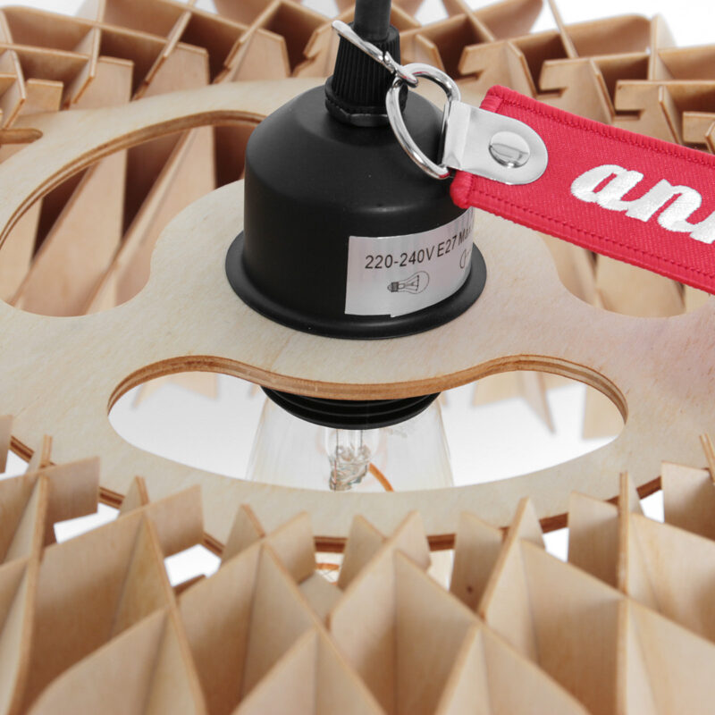 Blank houten hanglamp Maze 3490E 46cm - Afbeelding 16