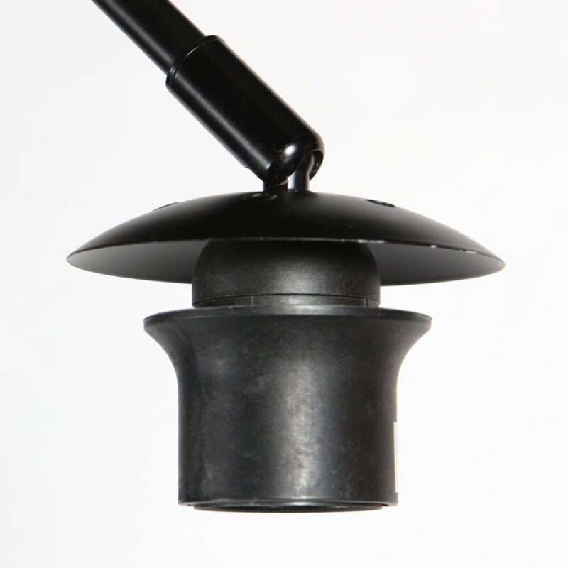Booglamp Curve 4276ZW – Stijlvolle mix van staal en bamboe - Afbeelding 4