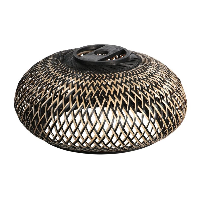 Booglamp Curve 4276ZW – Stijlvolle mix van staal en bamboe - Afbeelding 5