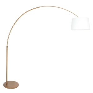 Lampe à arc en bronze Sparkled Light 4299BR – Éclairage d'ambiance avec abat-jour élégant