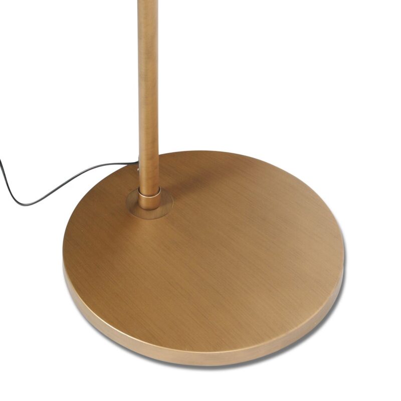 Bronskleurige Booglamp Sparkled Light 4310BR – Stijlvolle Verlichting met Bamboe Kap - Afbeelding 13