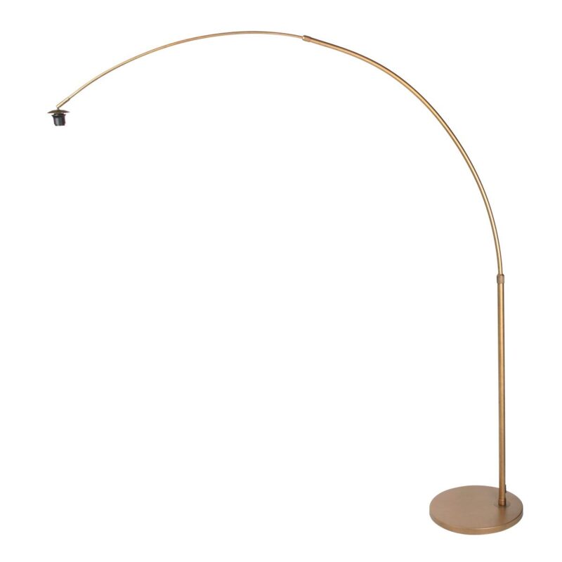Bronskleurige Booglamp Sparkled Light 7268BR – Tijdloze Warmte in Jouw Interieur - Afbeelding 2