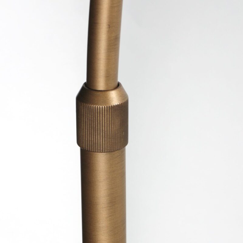 Bronskleurige Booglamp Sparkled Light 7268BR – Tijdloze Warmte in Jouw Interieur - Afbeelding 4
