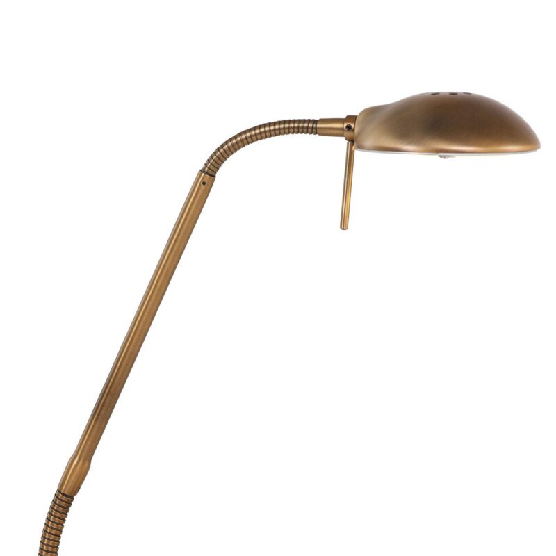 Bronskleurige tafellamp Biron 1 lichts 7502BR met draai dimmer 2700 Kelvin - Afbeelding 11